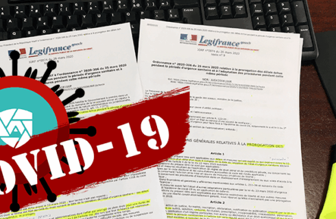 l'ordonnance 2020-306 interrompt le délai de recours des tiers contre les permis de construire