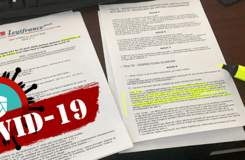 l'ordonnance 2020-427 du 15 avril 2020 modifie à nouveau le délai e recours des tiers sur les permis de construire