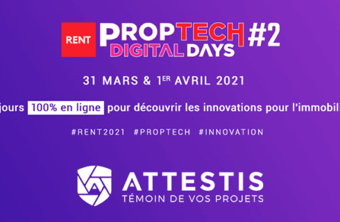 Innovation pour promoteur immobilier : Attestis aux Proptech Digital Days 2021