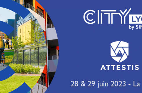 Salon City Lyon - Attestis présente sa solution d'affichage de permis de construire