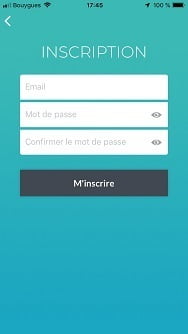 Inscrivez-vous sur l'application Attestis pour iOS