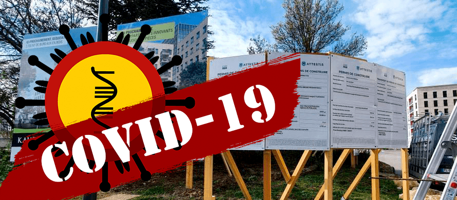 il faut continuer l'affichage des permis de construire pendant le covid-19