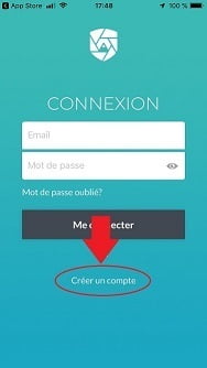 Créez votre compte sur l'application Attestis pour iOS Créez votre compte sur l'application Attestis pour iOS