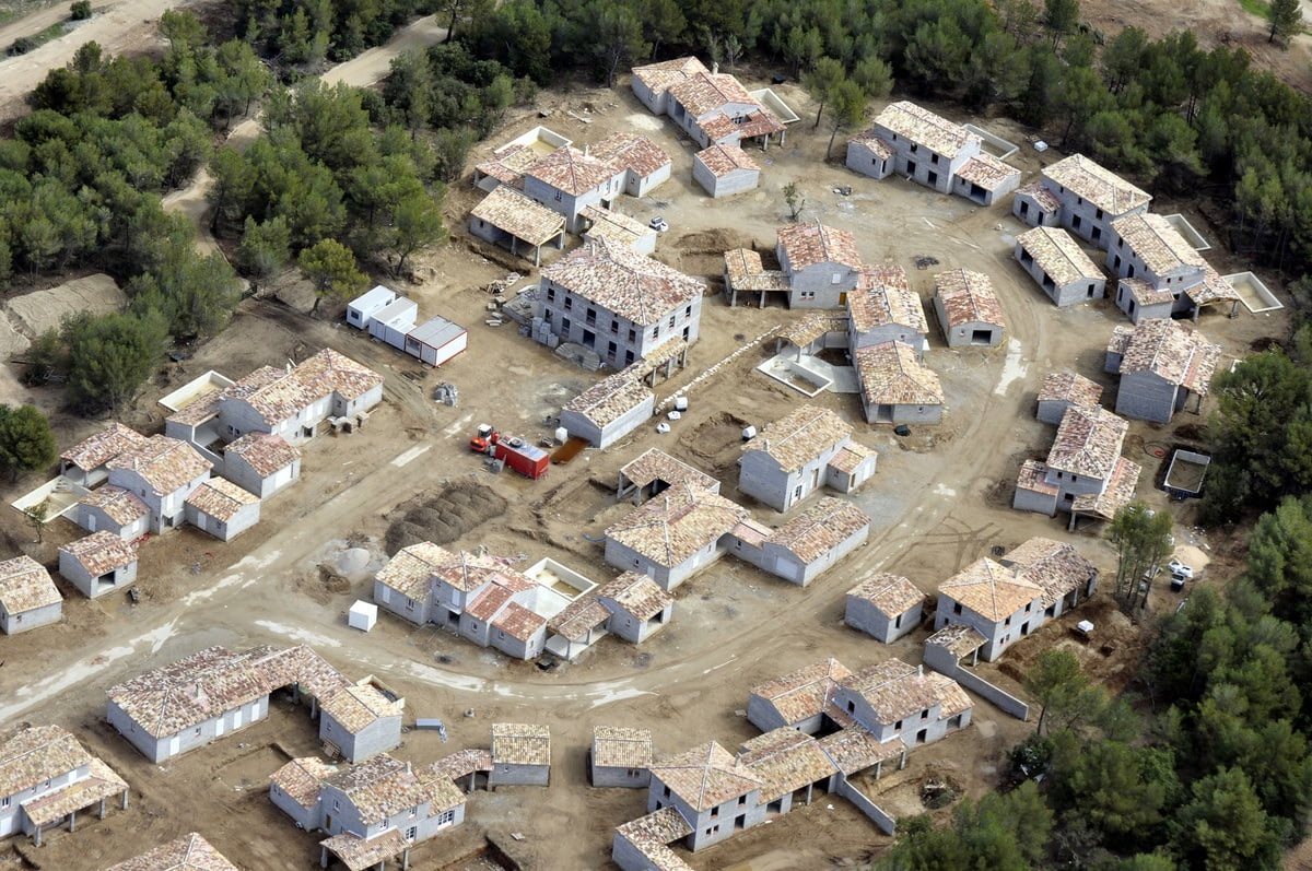 Lotissement en construction Lotissement en construction