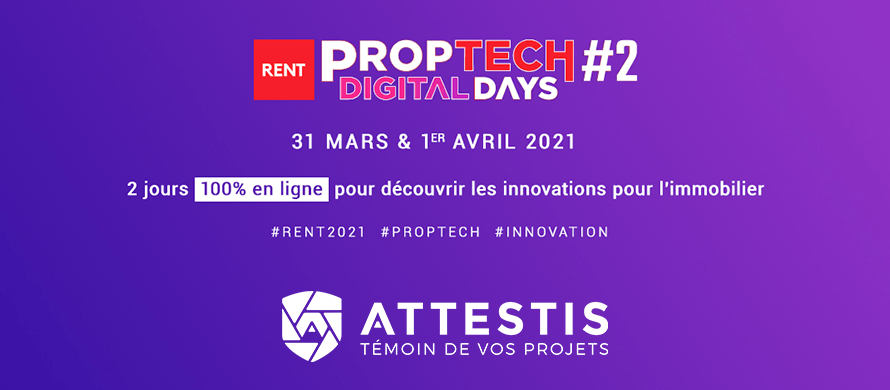 proptech-digital-days-2021 Innovation pour promoteur immobilier : Attestis aux Proptech Digital Days 2021